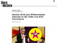 Bild zum Artikel: Darum rückt Jan Böhmermann Liberale in die Nähe von RAF-Terroristen