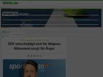 Bild zum Artikel: ZDF entschuldigt sich für Wagner, Klinsmann sorgt für Ärger