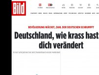 Bild zum Artikel: Bevölkerung wächst – weniger Deutsche - Deutschland, wie krass hast du dich verändert