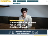 Bild zum Artikel: Millionenerbin Engelhorn: “Es ist eine Lüge, dass Arbeit reich macht“