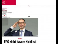Bild zum Artikel: FPÖ zieht davon: Kickl ist Umfrage-Kanzler
