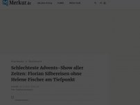 Bild zum Artikel: Schlechteste Advents-Show aller Zeiten: Florian Silbereisen ohne Helene Fischer am Tiefpunkt 