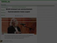 Bild zum Artikel: WDR erinnert an verstorbenen Karnevalisten Hans Süper