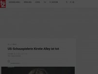 Bild zum Artikel: US-Schauspielerin Kirstie Alley ist tot