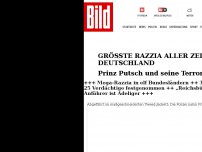 Bild zum Artikel: Größte Razzia jemals in Deutschland - Prinz Putsch und seine Terror-Bande