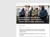 Bild zum Artikel: Experte nach Razzia bei Reichsbürger-Putschisten: 'Nicht das einzige Netzwerk'