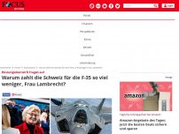 Bild zum Artikel: Rüstungsdeal wirft Fragen auf - Chaos-Ministerin Lambrecht verzockt sich bei F-35-Deal und schadet Deutschland