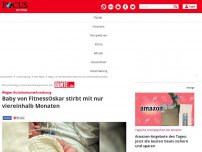 Bild zum Artikel: Wegen Autoimmunerkrankung: Baby von FitnessOskar stirbt mit nur...