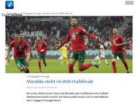 Bild zum Artikel: Marokko steht nach 1:0-Sieg gegen Portugal im WM-Halbfinale