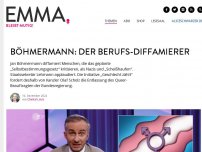 Bild zum Artikel: Böhmermann: Diffamation statt Information
