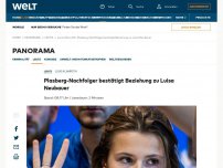 Bild zum Artikel: Plasberg-Nachfolger bestätigt Beziehung zu Luisa Neubauer