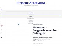 Bild zum Artikel: Die Holocaust-Leugnerin Ursula Haverbeck muss ins Gefängnis
