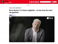 Bild zum Artikel: Doku-Trailer veröffentlicht: Boris Becker in Tränen aufgelöst –...