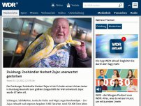 Bild zum Artikel: Duisburg: Zoohändler Norbert Zajac unerwartet gestorben