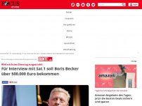 Bild zum Artikel: Nächsten Dienstag: Sat.1 kündigt Interview mit Boris Becker zur...