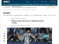 Bild zum Artikel: Argentinien ist Weltmeister - Messi krönt Karriere in fantastischem Finale