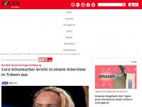 Bild zum Artikel: Kranker Hund und kaputte Heizung: Cora Schumacher ist in einem...