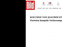 Bild zum Artikel: Kolumne von Joachim Steinhöfel - Das Verfassungsgericht sperrt die Öffentlichkeit aus
