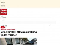 Bild zum Artikel: Mann hirntot: Attacke vor Disco endet tragisch