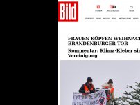 Bild zum Artikel: Kommentar zu Klima-Klebern - Weihnachtsbaum-Wahnsinn!