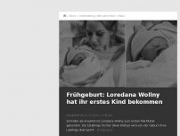 Bild zum Artikel: Frühgeburt mit 18: Loredana Wollnys Baby hat es eilig