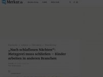 Bild zum Artikel: „Nach schlaflosen Nächten“: Wieder schließt ein Handwerksbetrieb