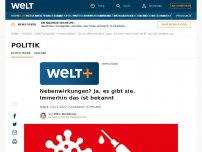 Bild zum Artikel: Nebenwirkungen? Ja, es gibt sie. Das immerhin ist bekannt