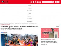 Bild zum Artikel: Nach Protestaktion: München greift durch - Klima-Kleber bleiben...