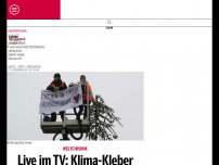 Bild zum Artikel: Klimaaktivisten wollten TV-Gottesdienst in Deutschland stören