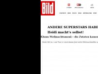 Bild zum Artikel: Andere Superstars haben Privat-Köche - Heidi macht’s selbst!