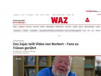 Bild zum Artikel: Zoofachgeschäft: Zoo Zajac teilt Video von Norbert – Fans zu Tränen gerührt