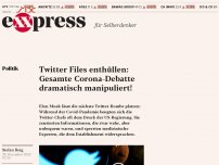 Bild zum Artikel: Twitter Files enthüllen: Gesamte Corona-Debatte dramatisch manipuliert!
