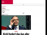 Bild zum Artikel: Kickl fordert das Aus aller Corona-Regeln