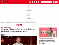 Bild zum Artikel: Bevor der Knast droht: Mit teurer Silvester-Gala verabschiedet...