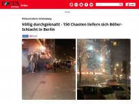 Bild zum Artikel: Pallasstraße in Schöneberg: Völlig durchgeknallt - 150 Chaoten...