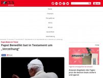 Bild zum Artikel: Vatikan teilt mit - Emeritierter Papst Benedikt XVI. gestorben