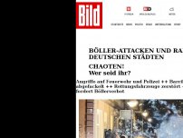 Bild zum Artikel: Böller-Attacken und Randale - CHAOTEN! Wer seid ihr?