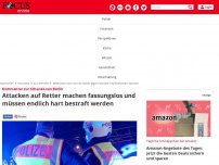 Bild zum Artikel: Kommentar zur Schande von Berlin - Attacken auf Retter müssen endlich hart bestraft werden