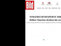 Bild zum Artikel: Strafrechtsexperte erklärt - Böller-Chaoten drohen bis zu fünf Jahre Knast