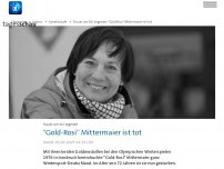 Bild zum Artikel: Ski-Olympiasiegerin Rosi Mittermaier ist tot