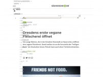 Bild zum Artikel: In Dresden öffnet Sachsens erste vegane Fleischerei