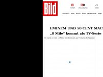 Bild zum Artikel: Eminem und 50 Cent arbeiten zusammen - „8 Mile“ kommt als TV-Serie
