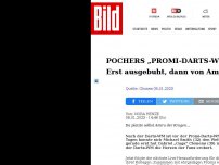 Bild zum Artikel: „Promi-Darts-WM“ - Oliver Pocher bei haarsträubendem Auftritt ausgebuht