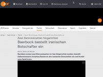 Bild zum Artikel: Baerbock bestellt iranischen Botschafter ein