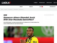 Bild zum Artikel: Kamerun-Alters-Skandal: Auch BVB-Star Moukoko betroffen?