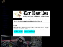 Bild zum Artikel: Polizist hat schon als kleiner Junge davon geträumt, eines Tages Interessen eines umweltzerstörenden Großkonzerns durchzusetzen