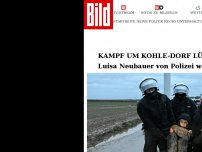 Bild zum Artikel: Kampf um Kohle-Dorf Lützerath - Luisa Neubauer von Polizei weggetragen