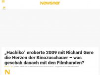 Bild zum Artikel: „Hachiko“ eroberte 2009 mit Richard Gere die Herzen der Kinozuschauer – was geschah danach mit den Filmhunden?