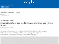 Bild zum Artikel: So emotional war der große Abschied von Jürgen Drews