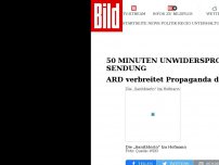 Bild zum Artikel: 50 Minuten unwidersprochen auf Sendung - ARD verbreitet Propaganda der Klima-Radikalen